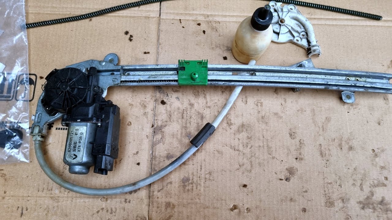 Arka Cam Kriko Onarımı (Laguna 2) Rear Window Regulator Repair