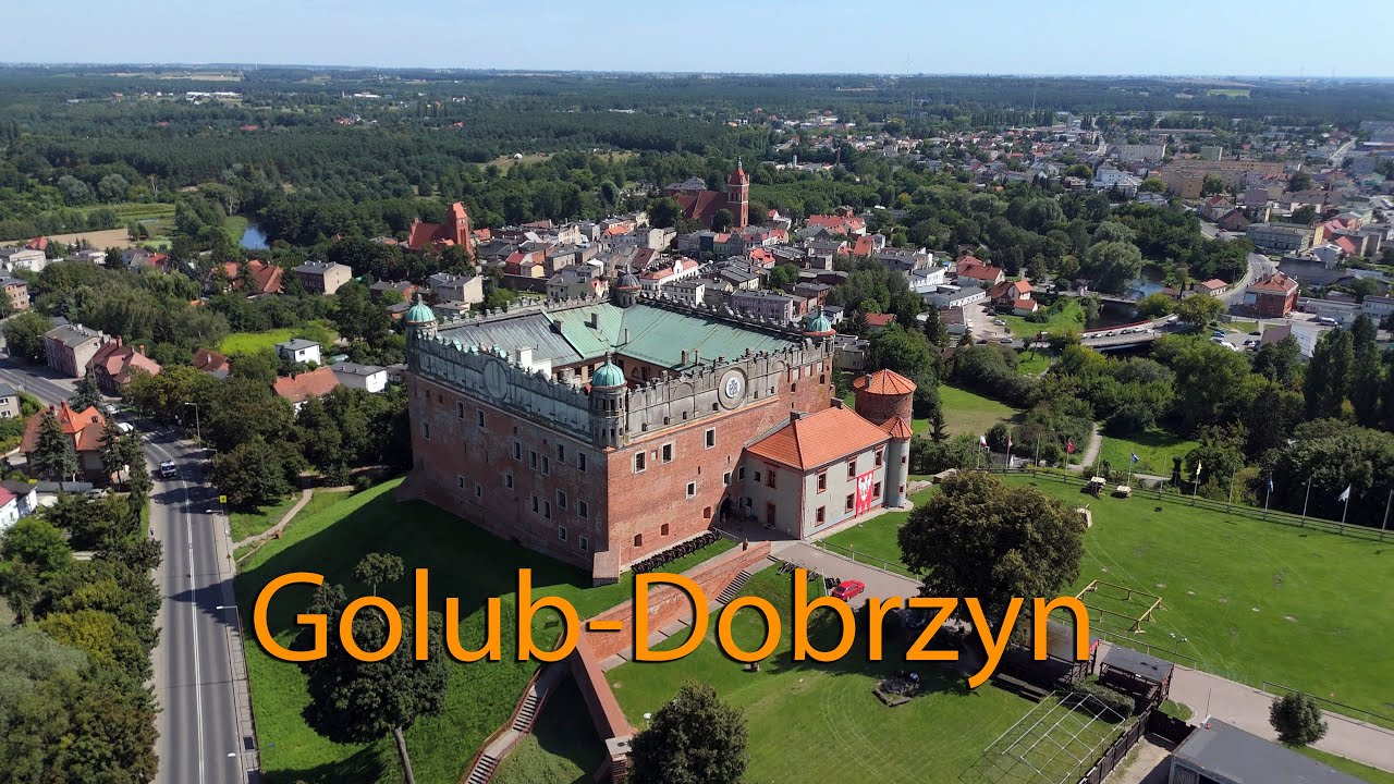Podniebna panorama Golubia-Dobrzyna