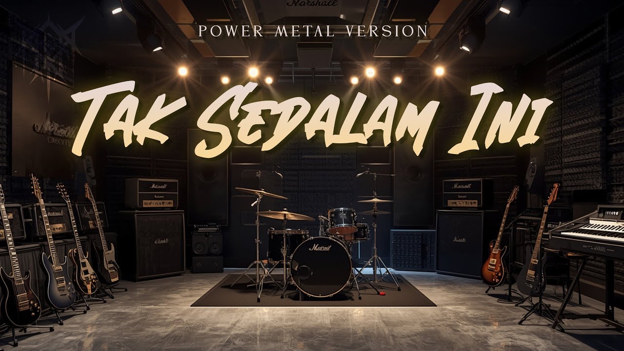 TAK SEDALAM INI Versi POWER METAL 😭🔥 | Saat Lagu Galau Jadi Seheroik Ini!