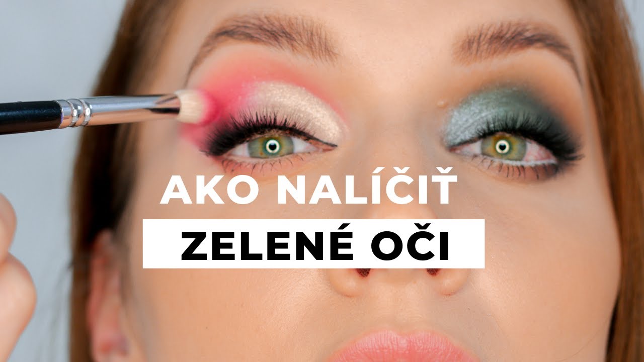 Líčenie pre zelené oči: Jednoduché postupy