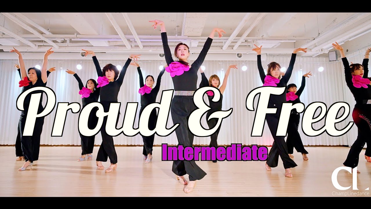 [월요중급] Proud & Free Linedanceㅣ프라우드 앤 프리 라인댄스 | Intermediate | 챔프라인댄스 | 선릉역 7번출구 | 010 8833 4921
