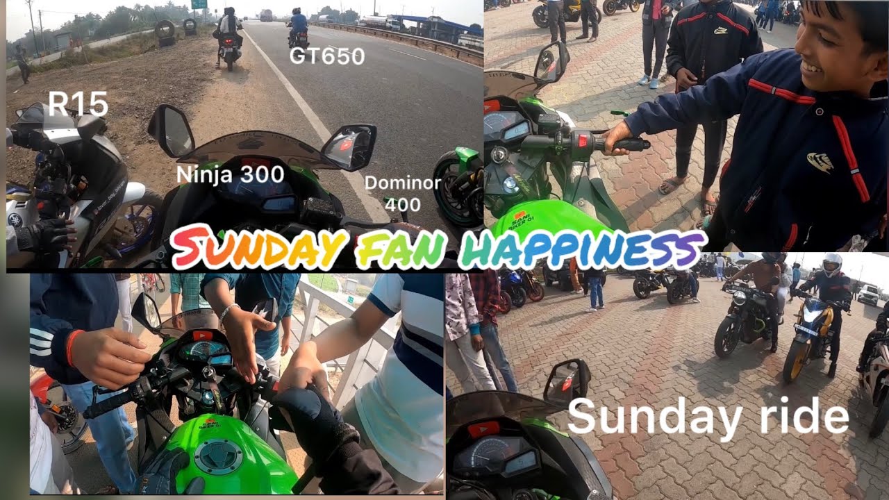 Public reaction  Sunday rides 😱👍// ￼happiness with fan // road 🥳😎//NH2 