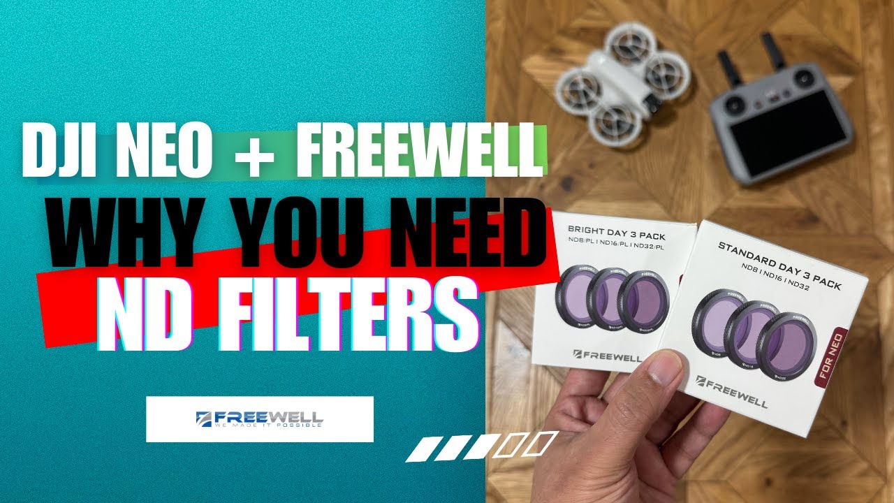 MUST HAVE! DJI Neo with ND Filters Kit from ‪@FreewellGear ‬