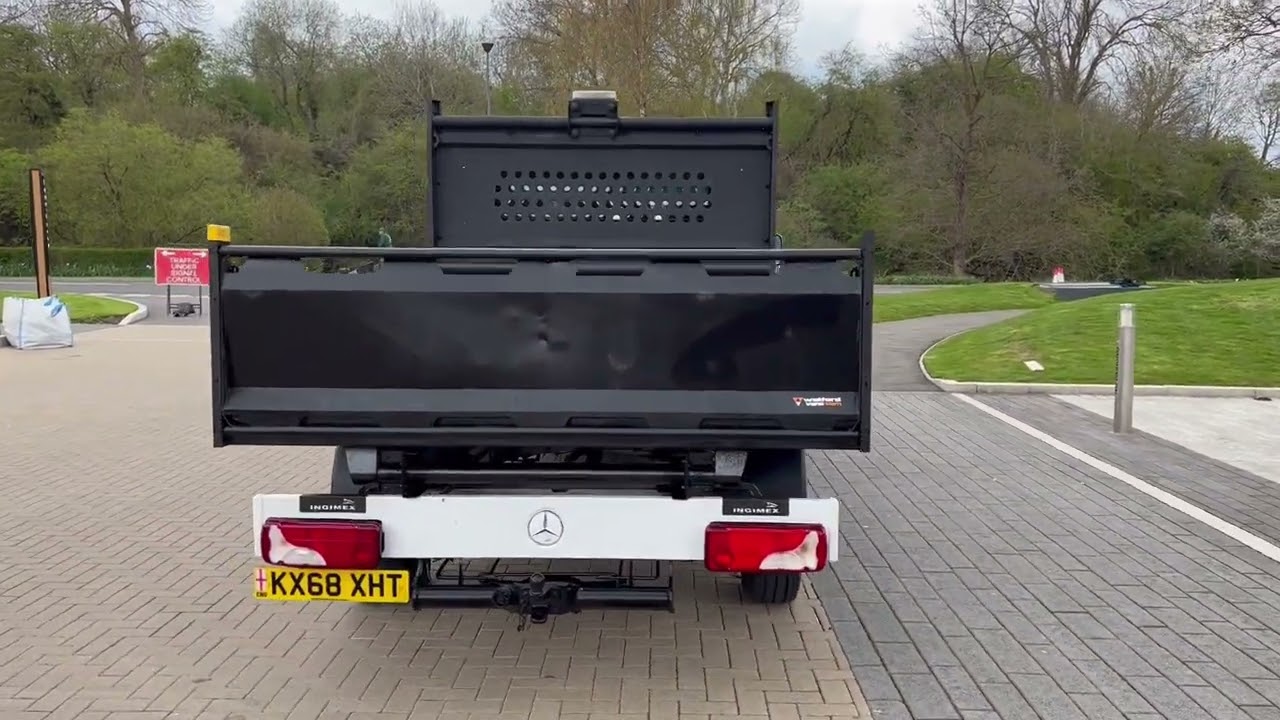 Mercedes Sprinter 314 L3 Double Cab Tipper 2 1 CDI 143, 2019 68 KX68XHT