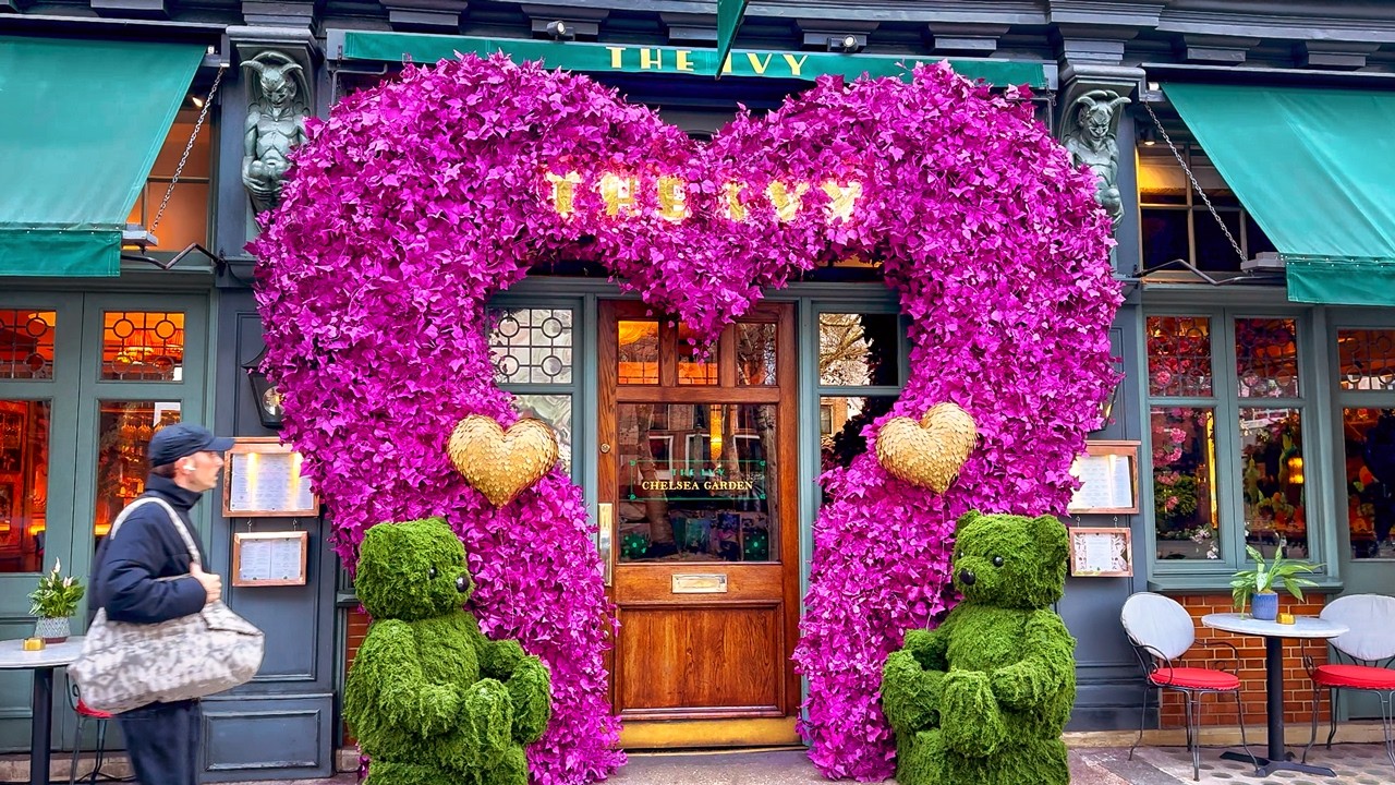 London Valentine’s Day 2026 ❤️ Romantic King’s Road, Chelsea Walking Tour | 4K HDR