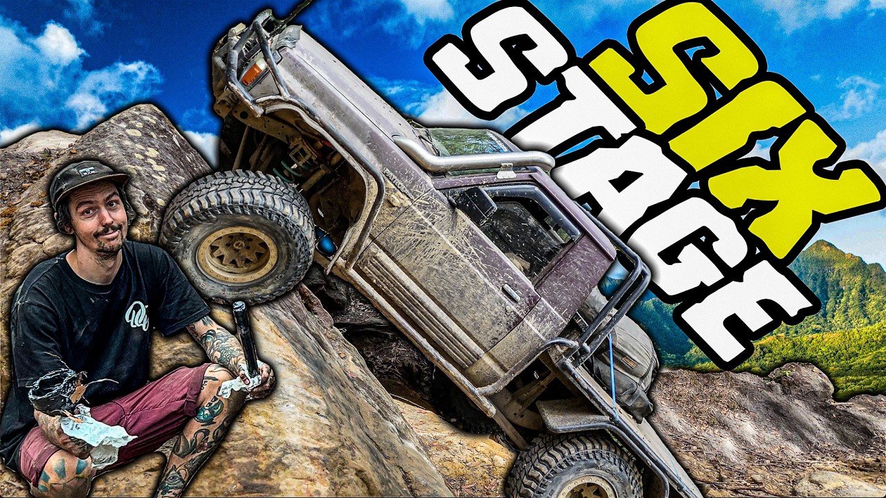 BROKEN PATROL on 6 STAGE.. TWO CARS DOWN!!!