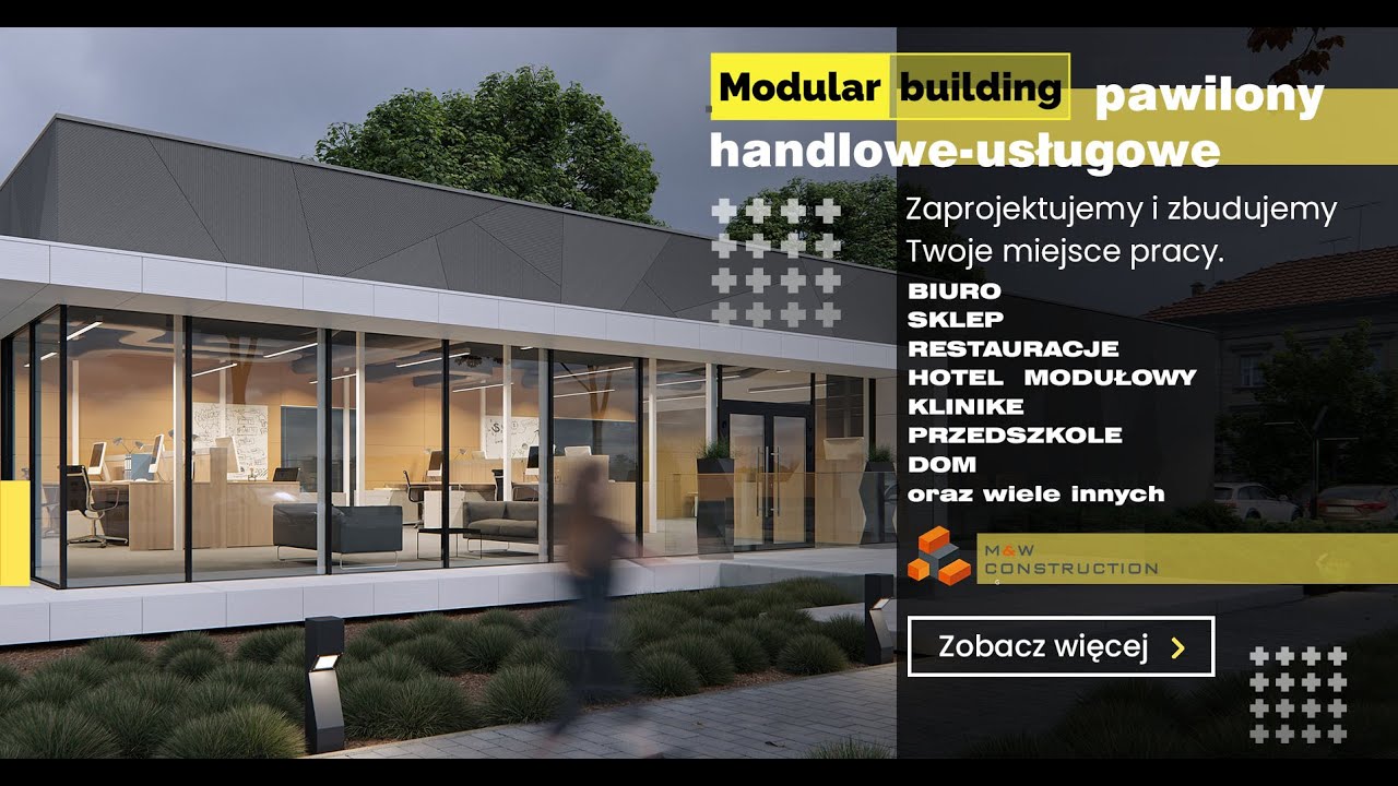 domy modułowe producent pawilony handlowe