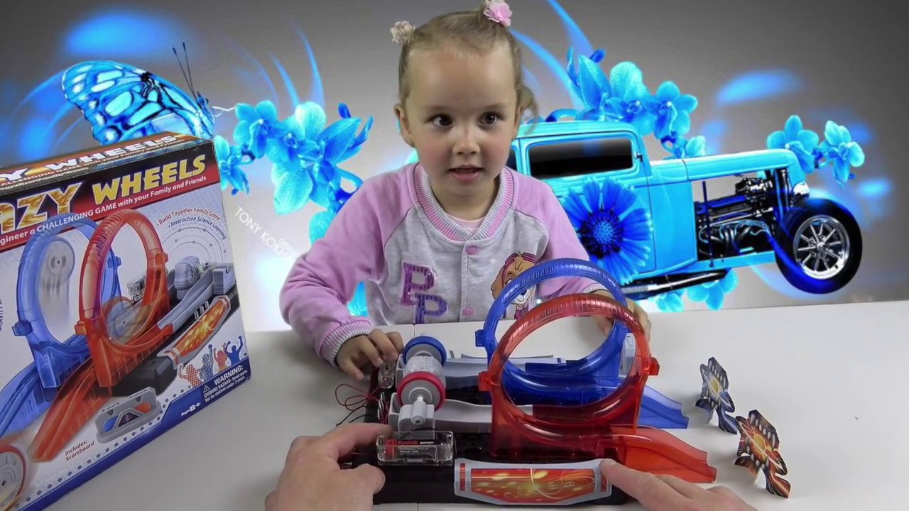 CONNEX Crazy Wheels. Сумасшедшие колёса. Конструктор Коннекс.