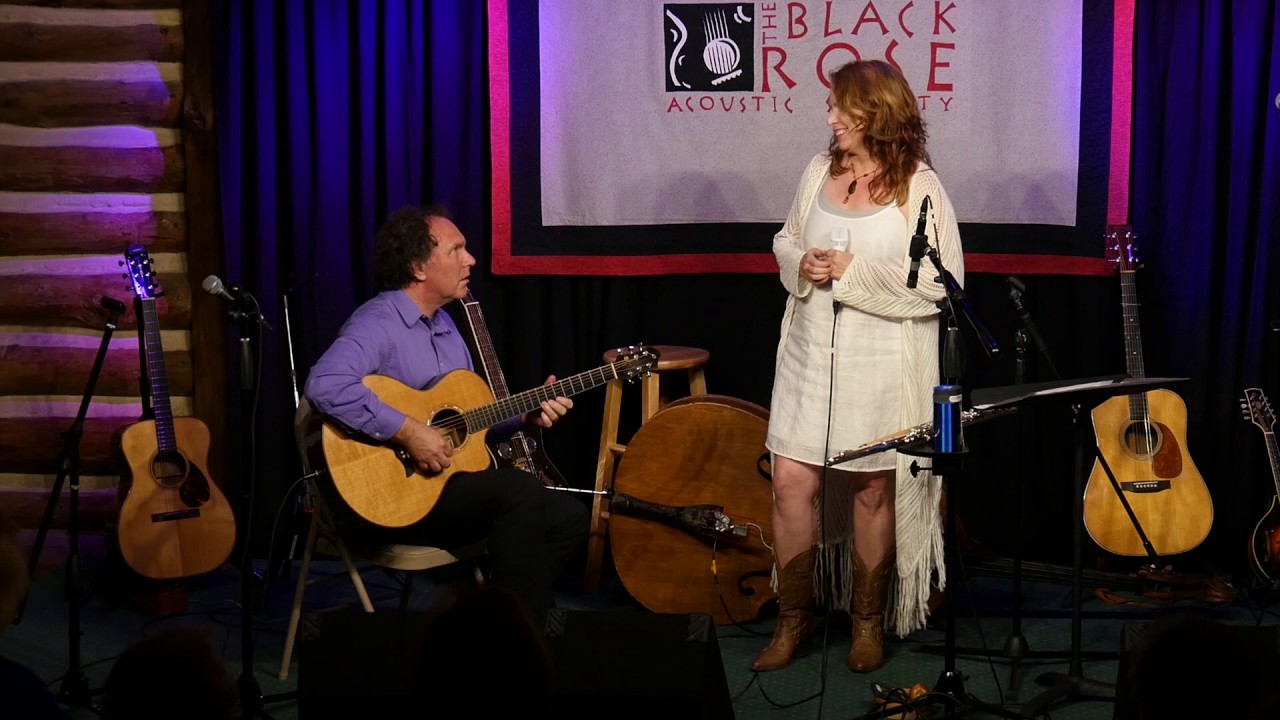 Cindy Scott and Brian Seeger perform &ldquo;Slow Boat To China&rdquo; at The Black Rose Acoustic Society