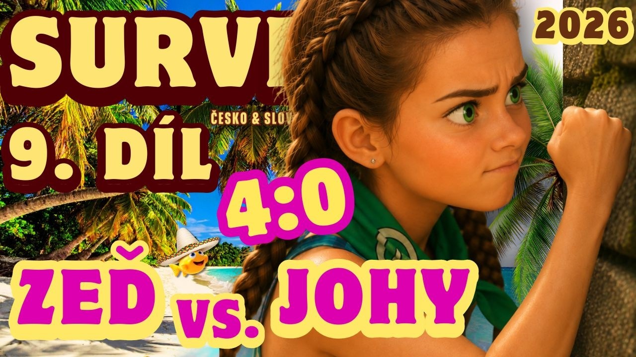 SURVIVÓR 9 | REKAP | #humor místy | 2026 #survivor2026 #survivorcs #recap #survivorczsk