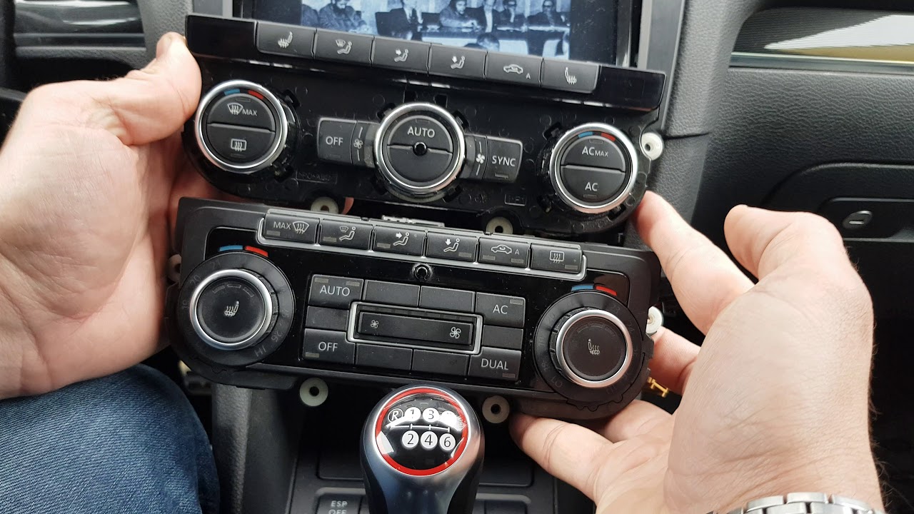 VW Golf 6 GTI Klimabedienteil Climatronic