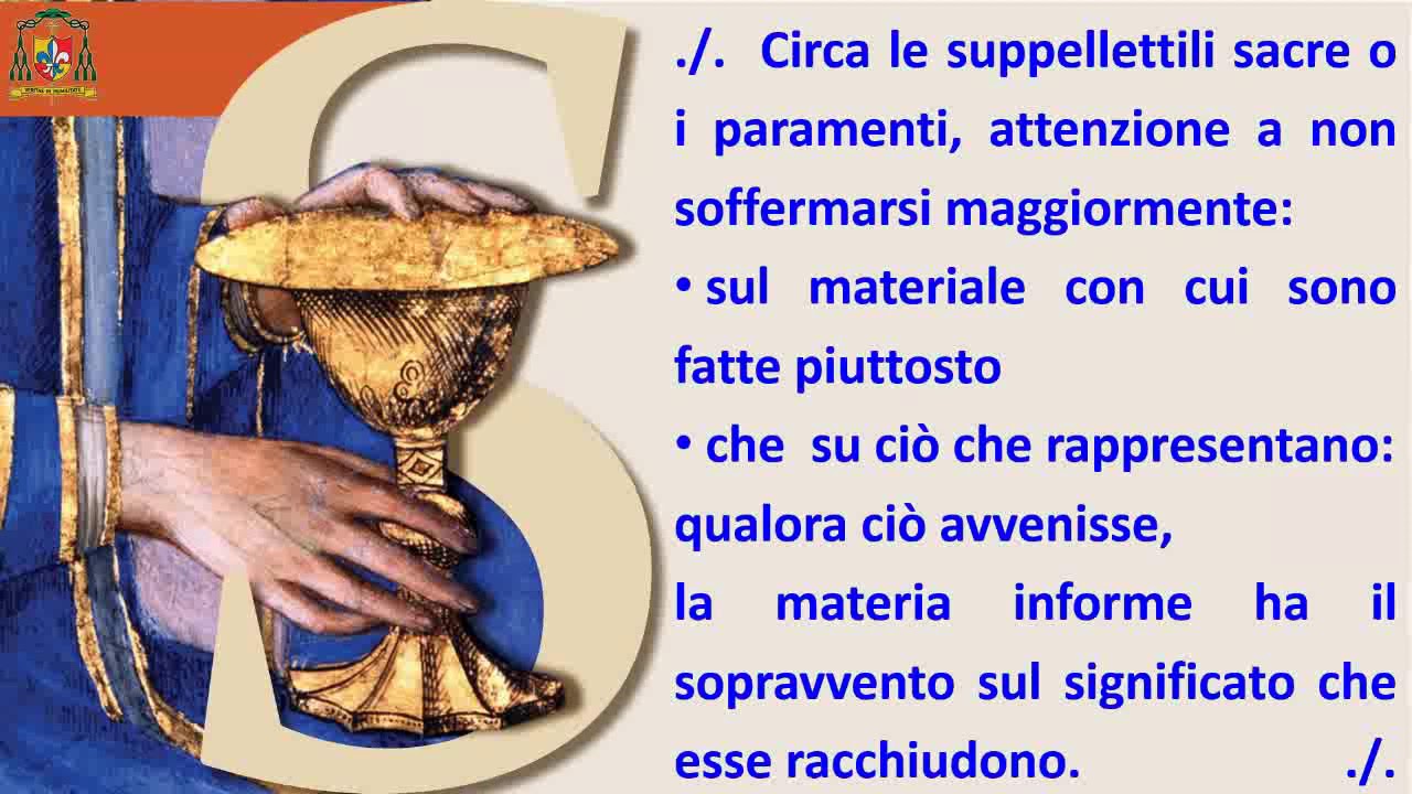 20 - Come parlare di Dio: Liturgia, segni e gesti - Loro ruolo