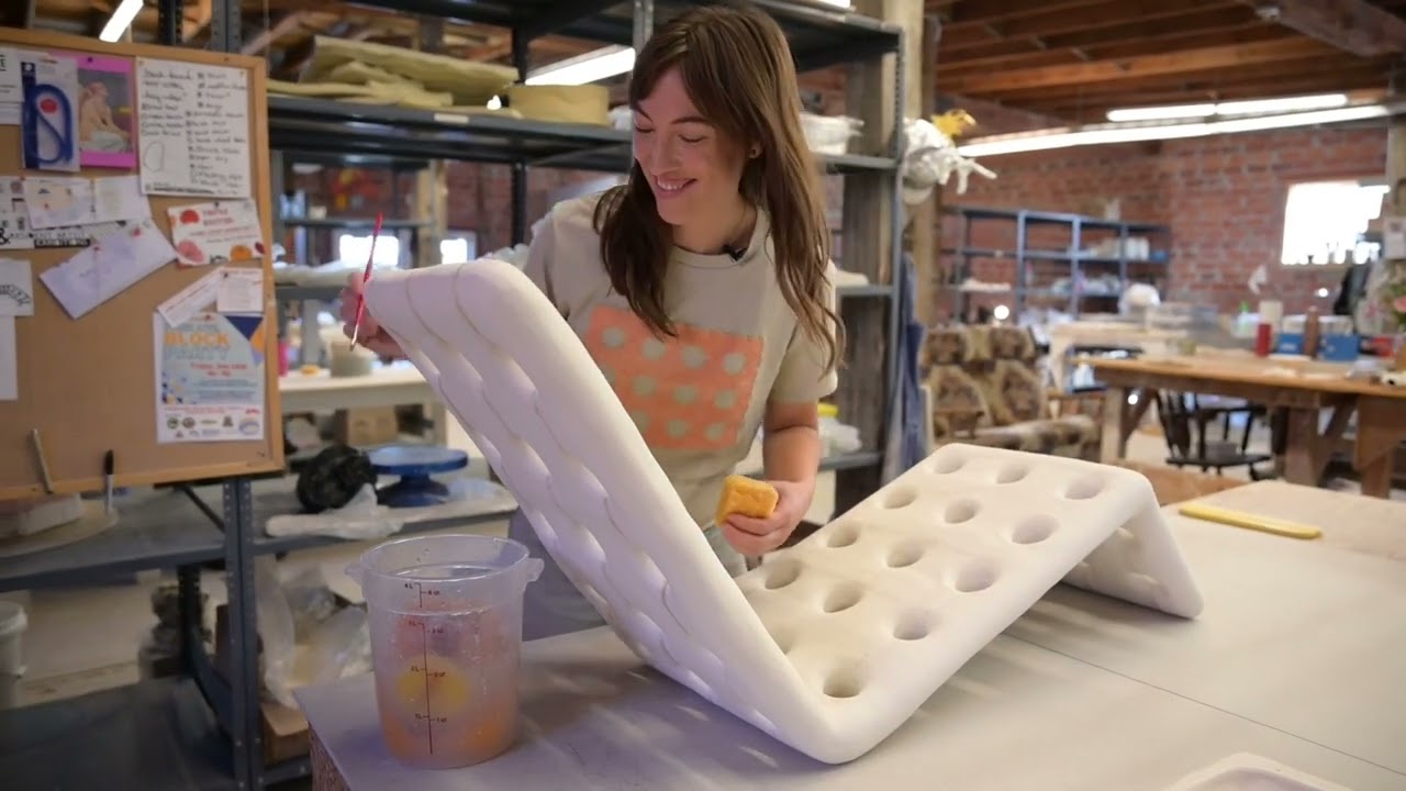 In the studio with Bray Resident Artist, Tamara Murphy