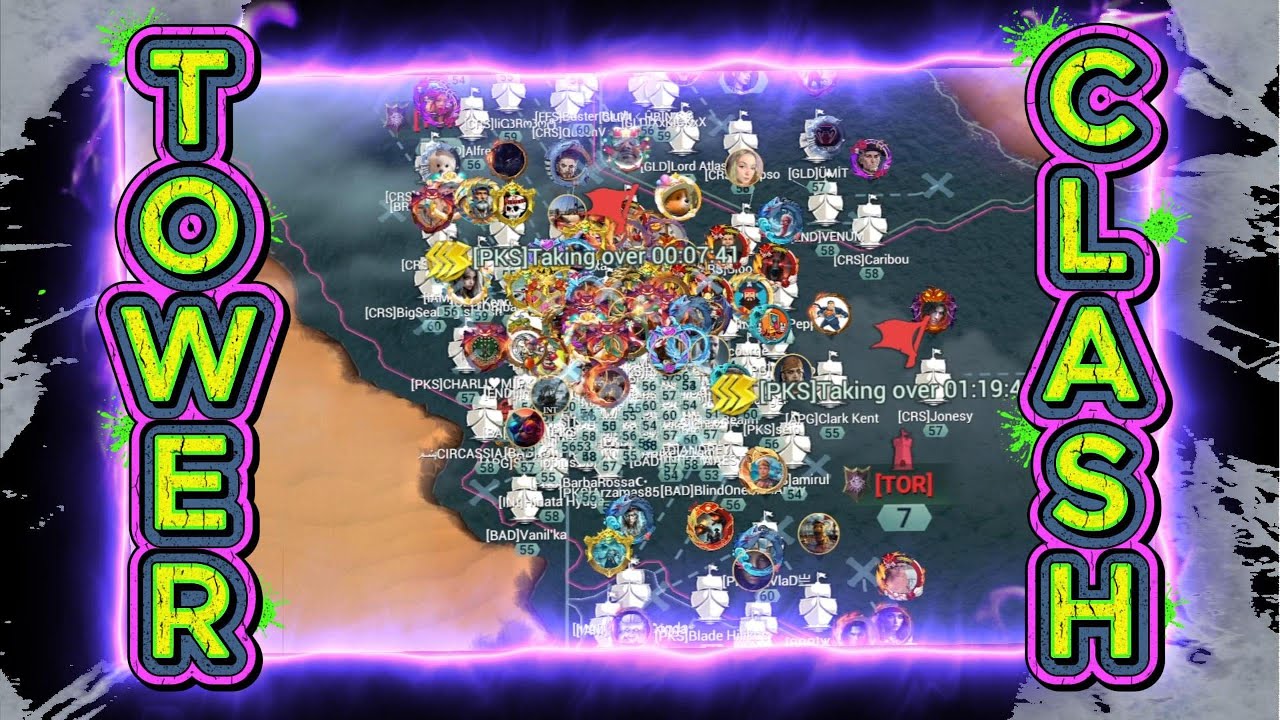 Sea of Conquest: Tower Battle 267, 385 vs 377, 256, 203, 345 | PKS • CRS • END • GLD • TOR | S12