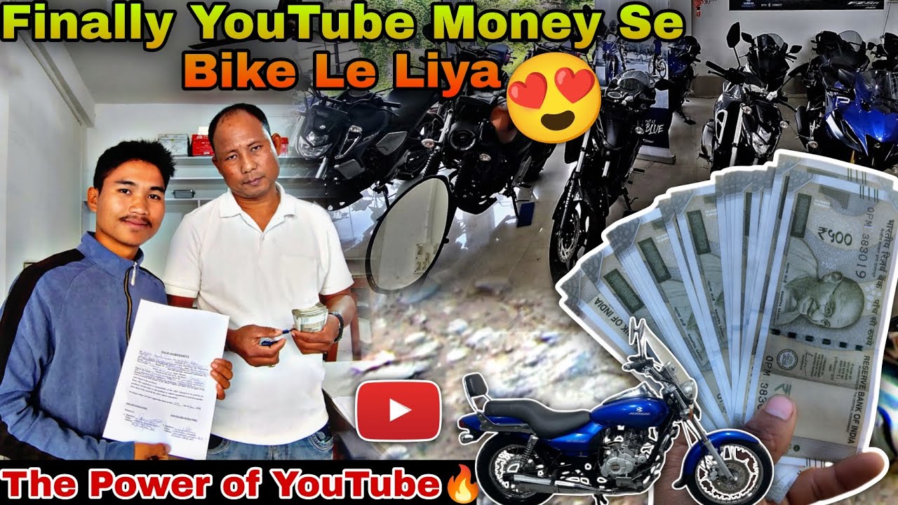 Finally, I Bought a Bike With YouTube Money. || Thank you Everyone 🙏- The power Of YouTube 🔥