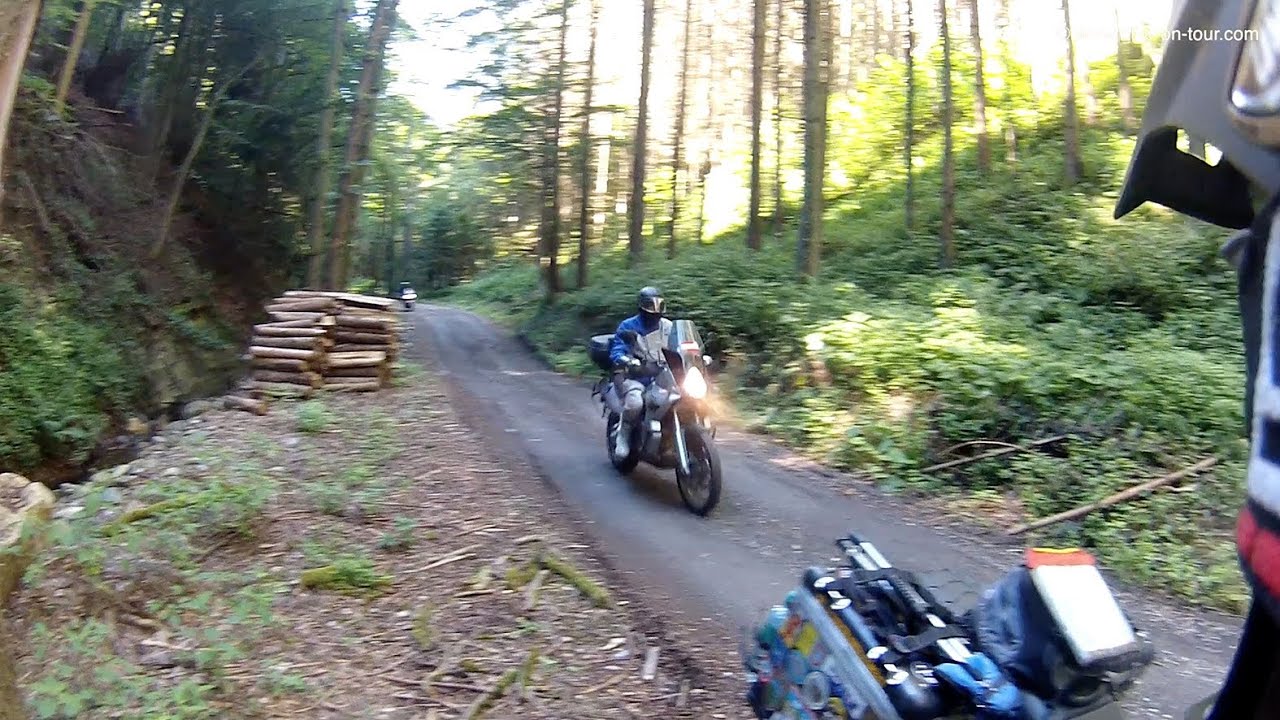Waldviertel-Schotterrunde mit dem Motorrad