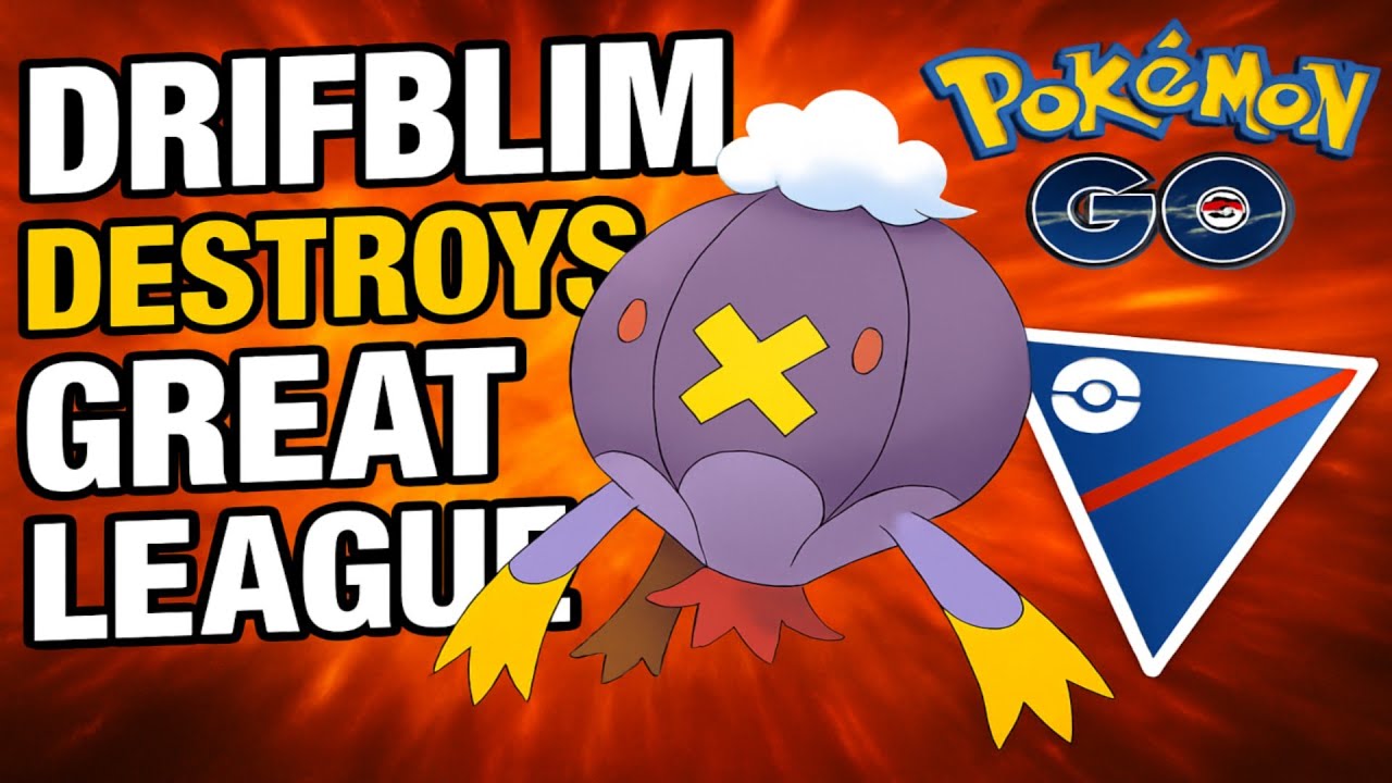 This DRIFBLIM Team DESTROYS the Great League! | Pokémon GO PvP Battles