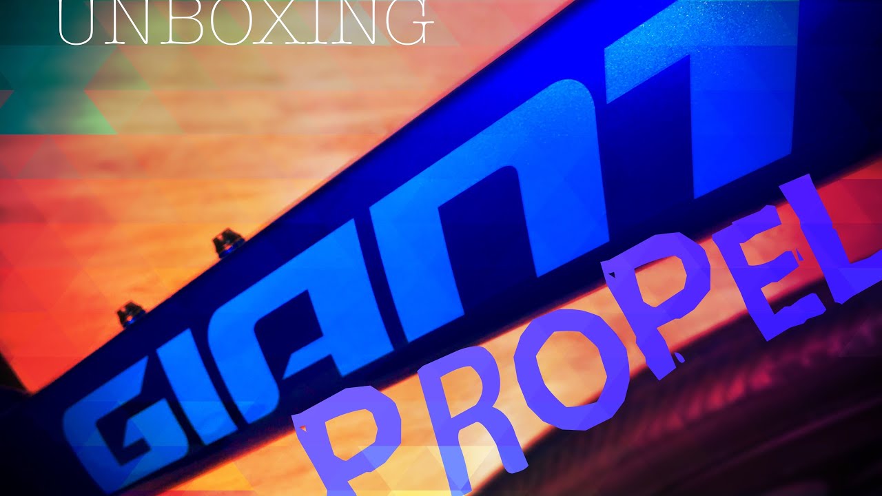 GIANT PROPEL Advanced 2 2020 - UNBOXING