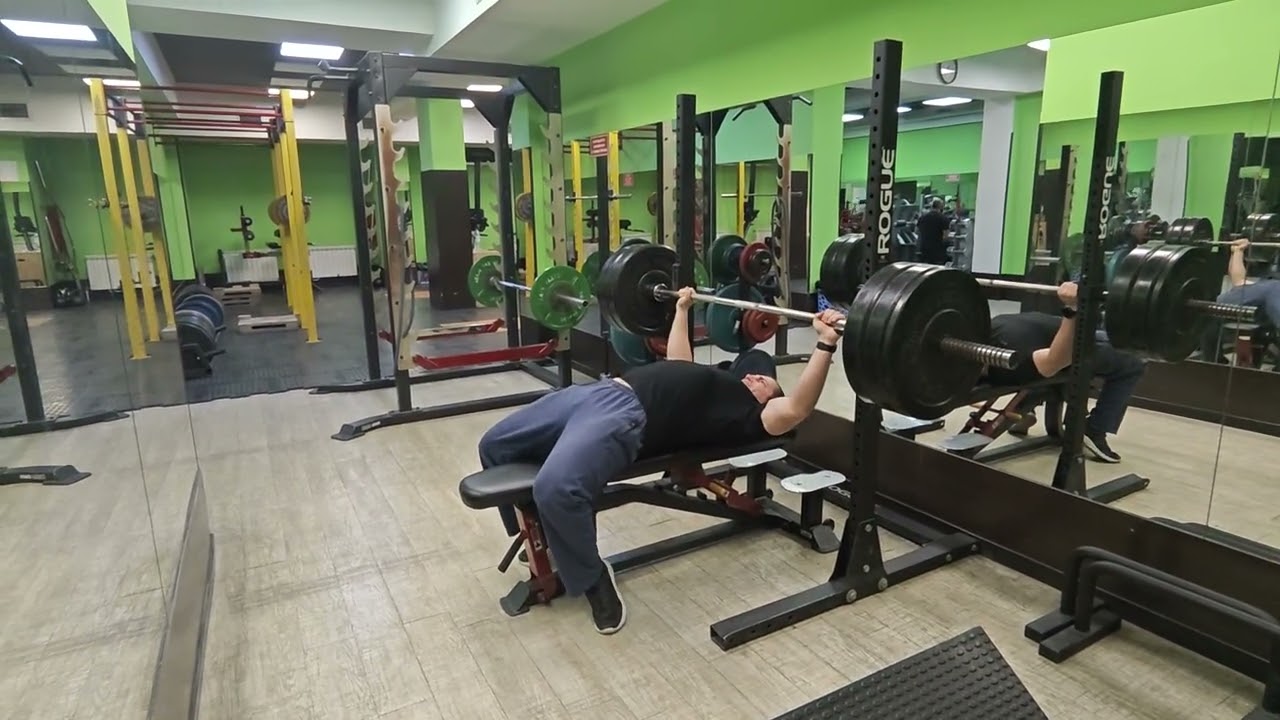 [Жим лежа] Bench Press - 120kg x 3 (March 10, 2026)