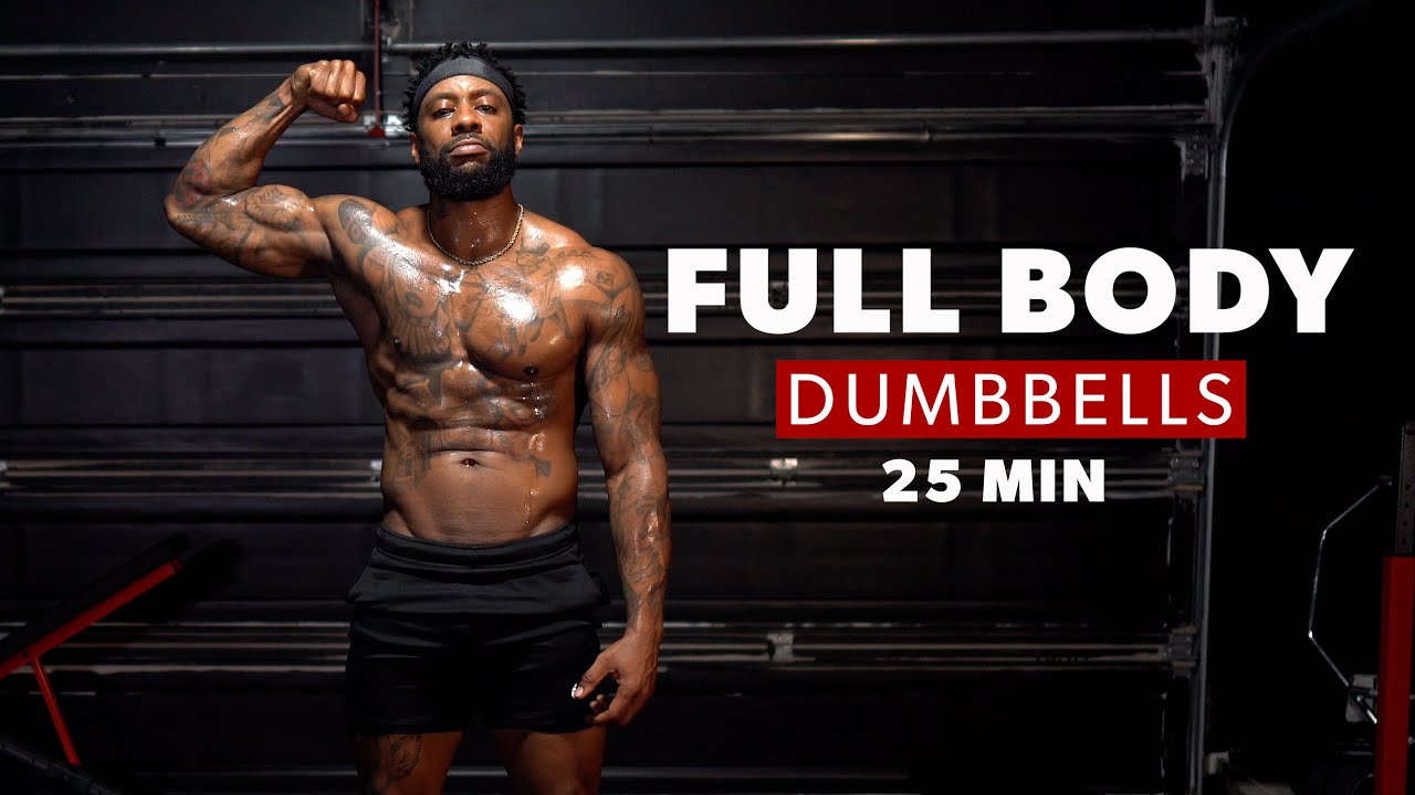 Transform Your Body with This 25-Minute Dumbbell Follow Along