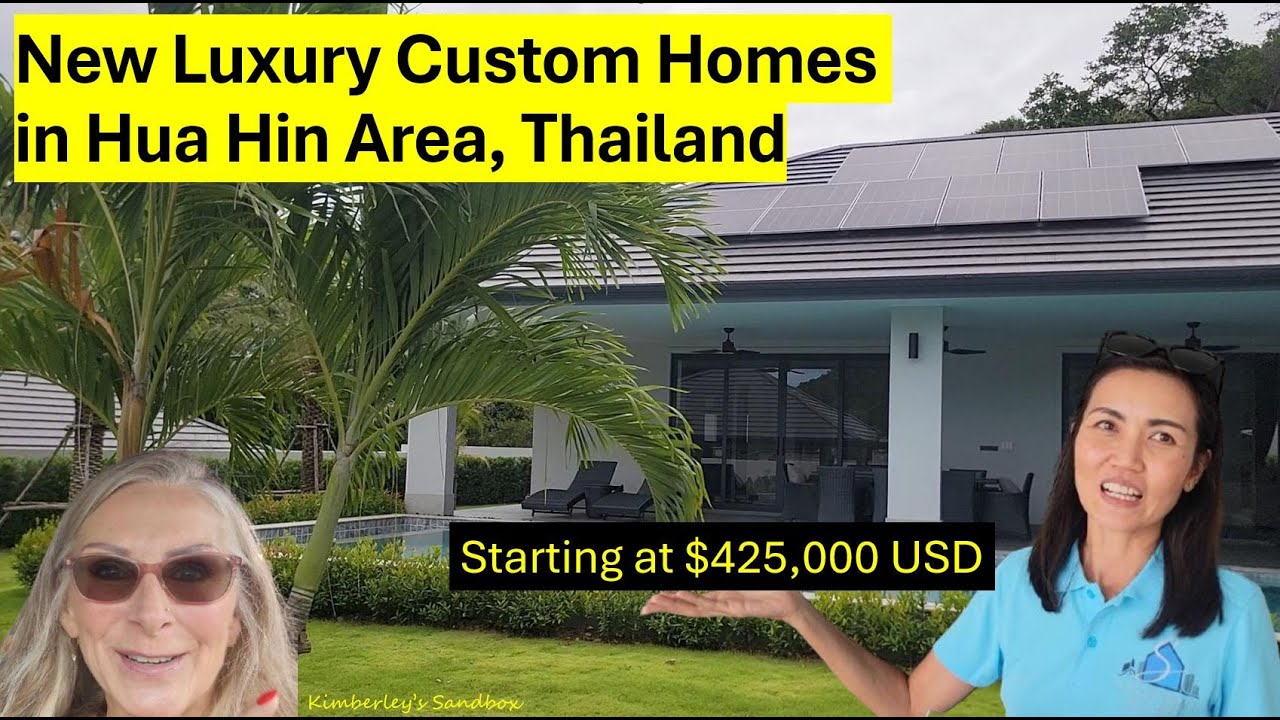 New Luxury Custom Homes, Hua Hin Area, Thailand, Narada 3 Open House