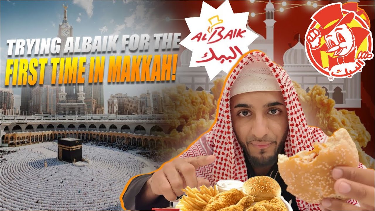 TRYING AL BAIK FOR THE FIRST TIME IN MAKKAH !! | ikaiser Umrah Vlogs