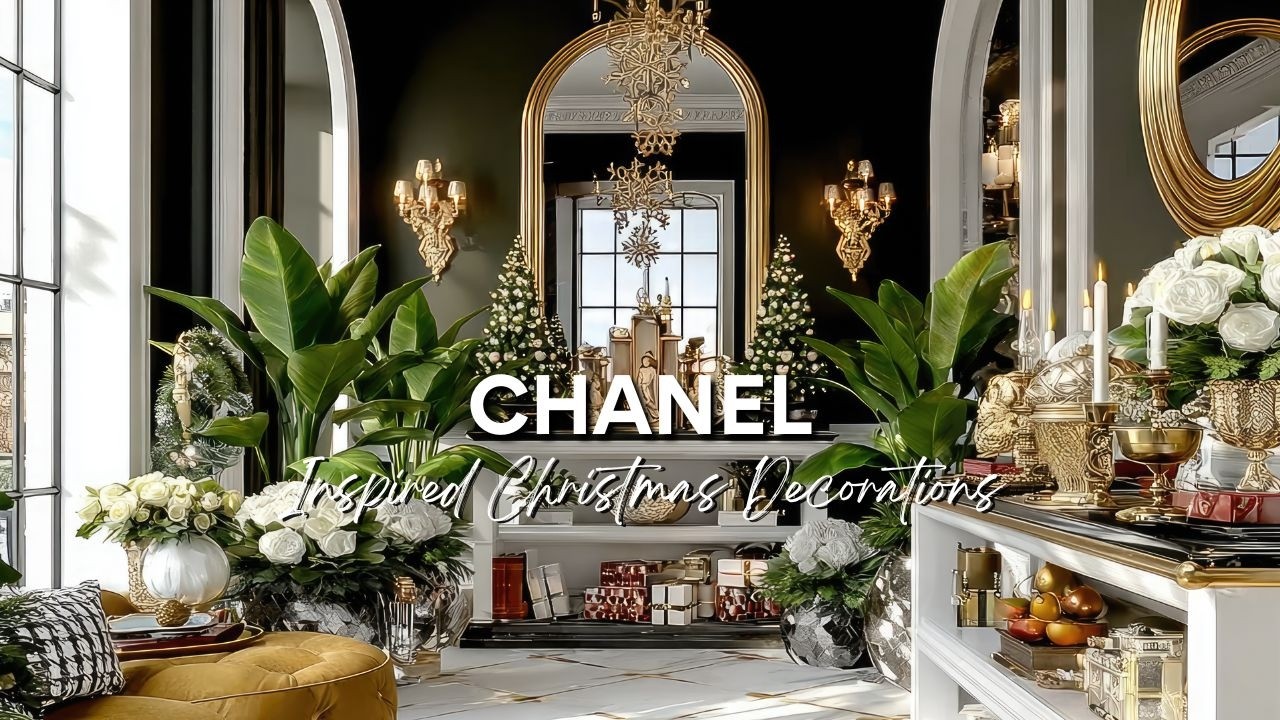 Chanel Christmas Decor: Luxury Redefined | Chanel-Inspired Christmas Decorations