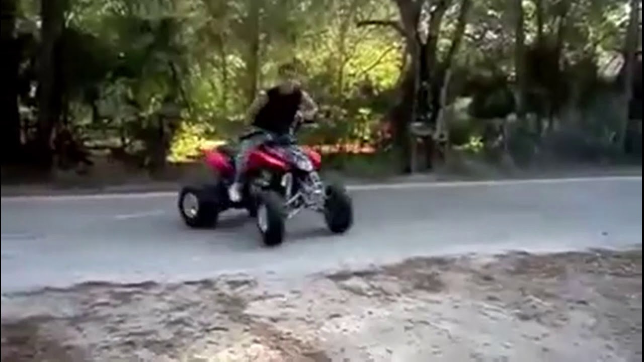 ATV Donut Gone Bad!