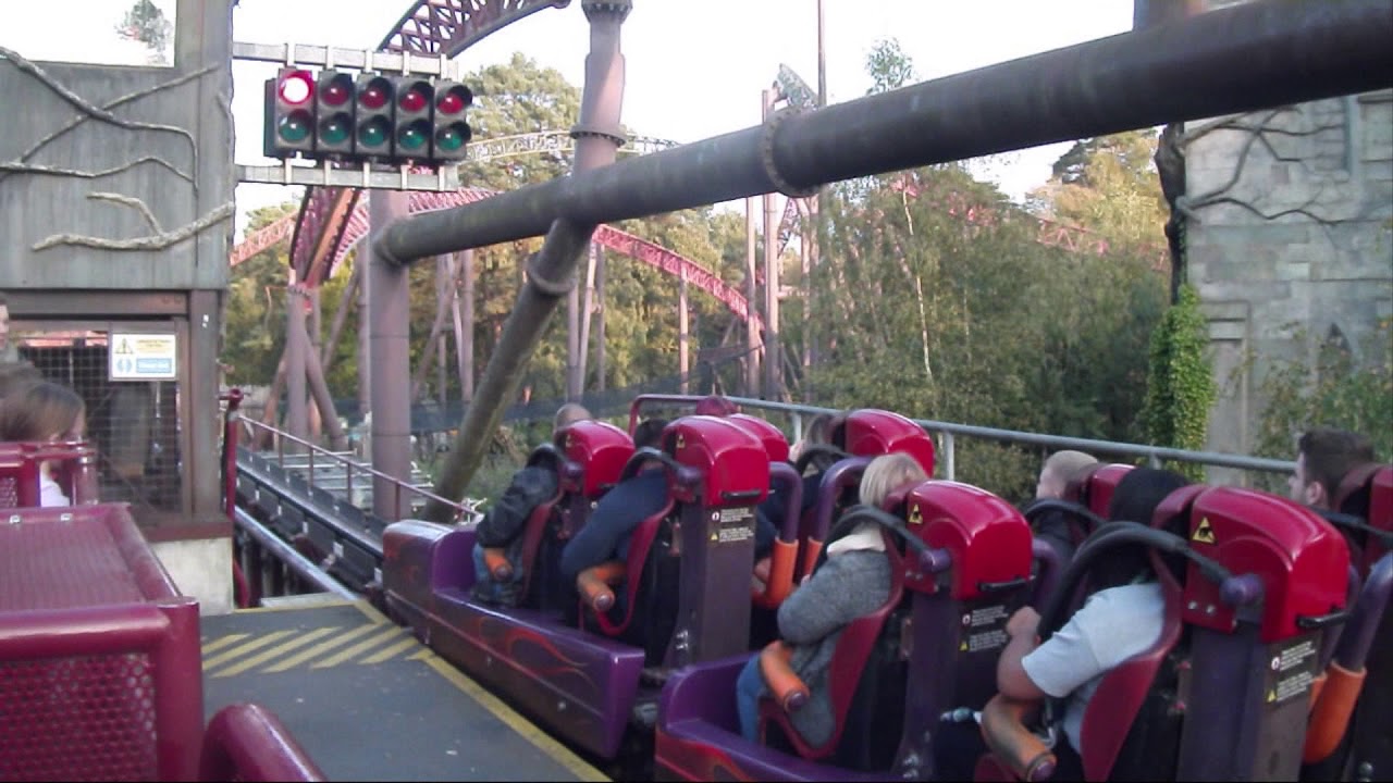 Misbehaving couple on RITA at Alton Towers!