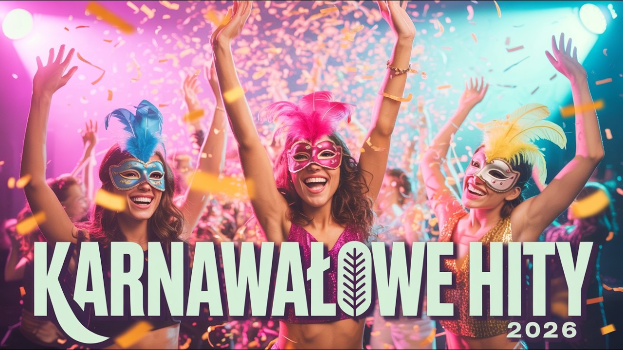 KARNAWAŁOWE HITY 2026✨NAJLEPSZA KARNAWAŁOWA WIĄZANKA 2026 🎶/ PRZEBOJE SYLWESTRA 2025/2026✨