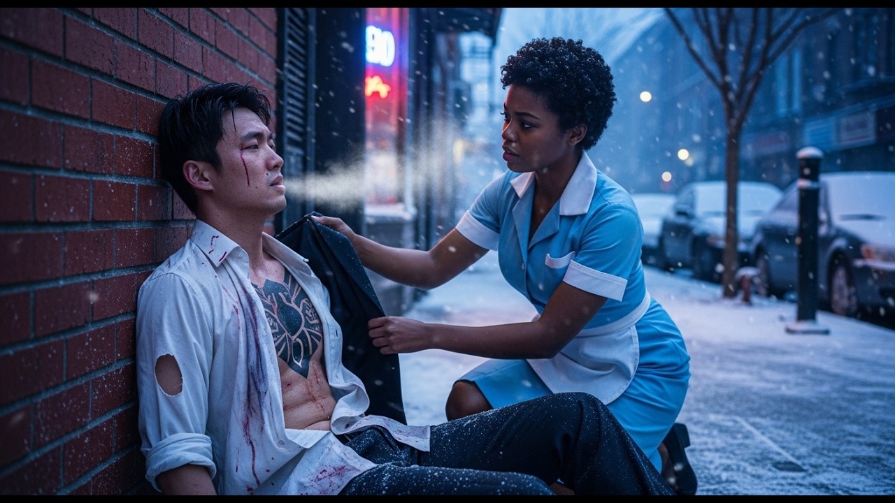 416. Black Waitress Took A Freezing Homeless Man Home, Not Knowing He's A Secret Korean Mafia Boss