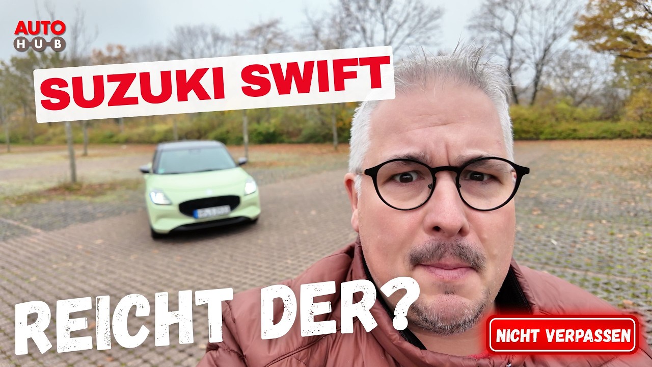 2025 Suzuki Swift mit Automatik im Test - Reicht der? ➡️ Kann das gutgehen?
