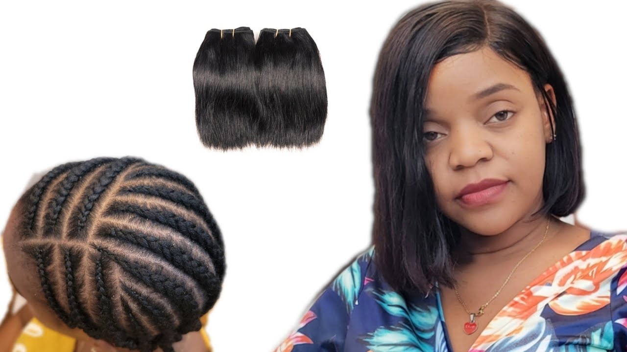 Vin aprann mete grèf tankou lace/ Sew in lace closure