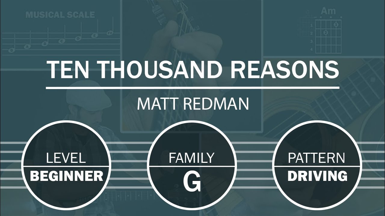 Ten Thousand Reasons (Matt Redman) | How To Play On Guitar
