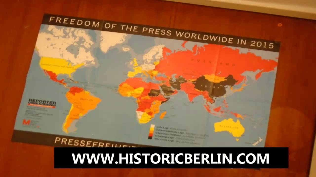 Inside the historic RIAS Berlin radio building -  www.historicberlin.com