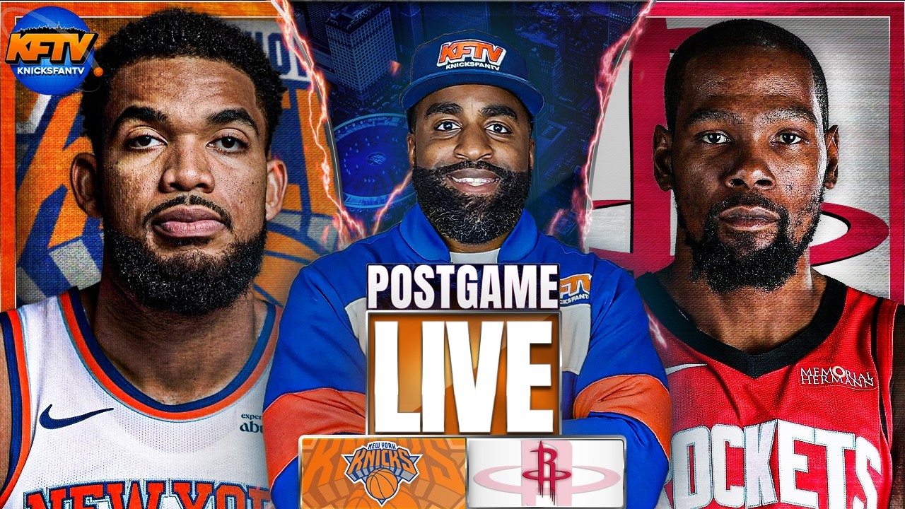 Knicks DESTROYED By KD & The Rockets | 3 L's In A Row! | Post Game Ep 716