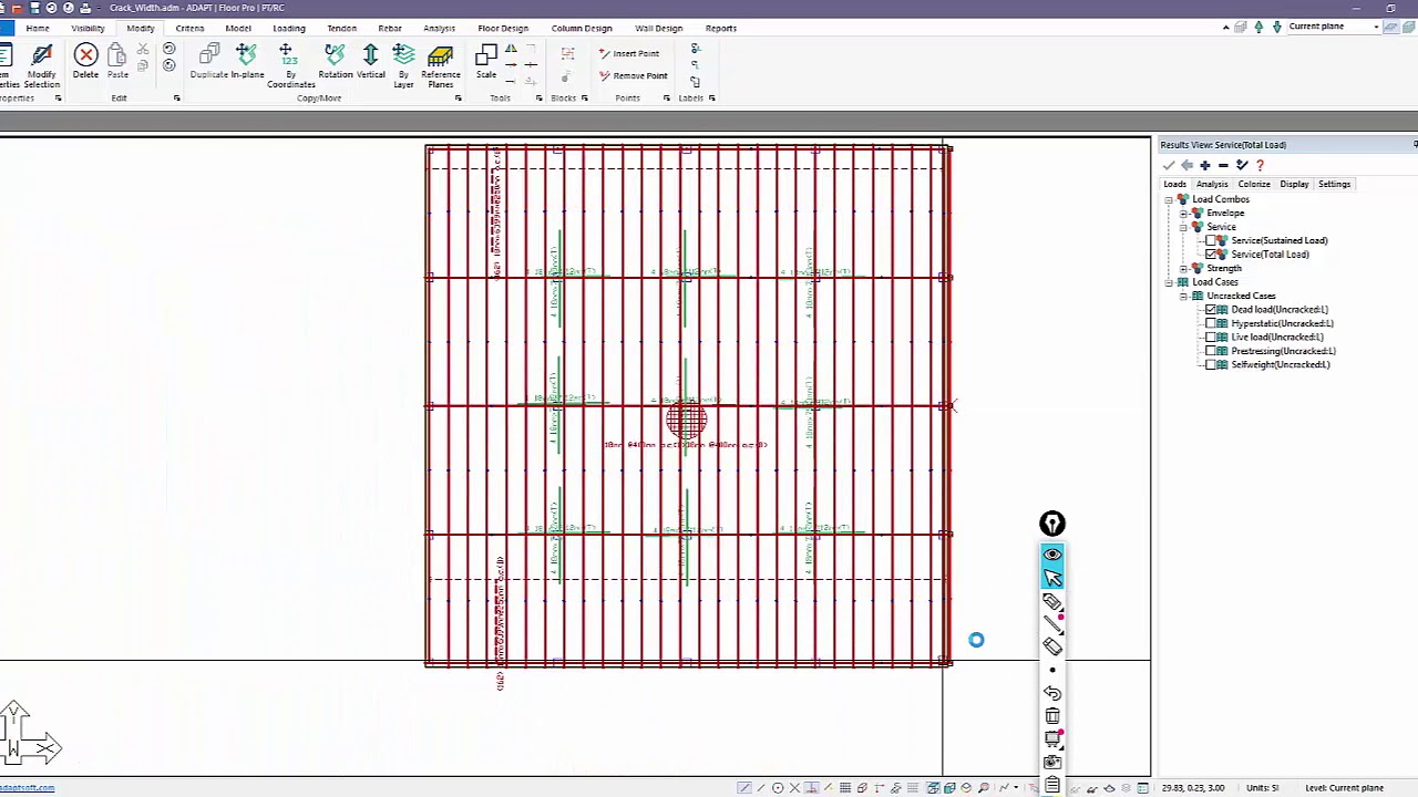 How to Display Base and Calculated Reinforcement in ADAPT-Builder