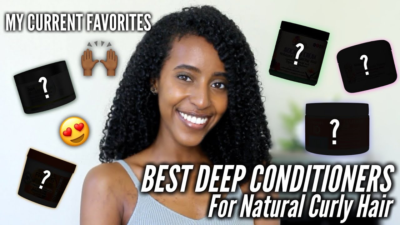 BEST HAIR MASKS FOR NATURAL CURLY HAIR | MY FAVORITE DEEP CONDITIONERS! (Updated) | Lydia Tefera