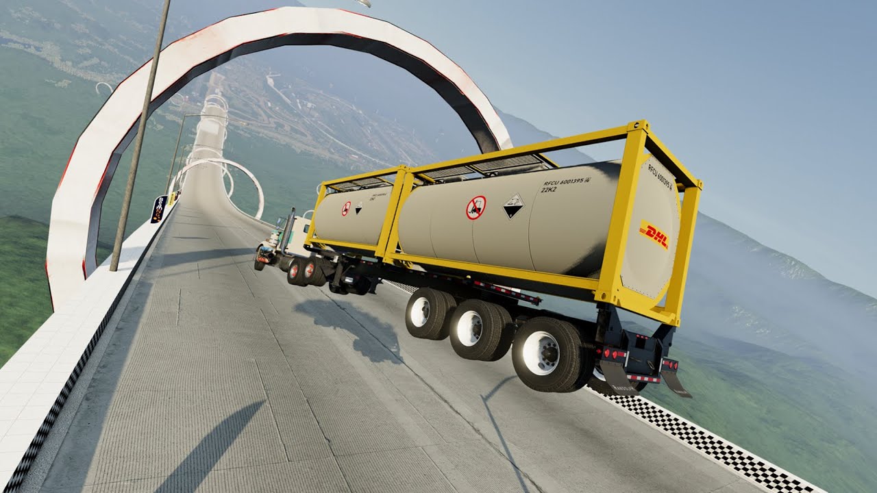 Fastest Mega Ramp Test Ever! Cars Obliterated