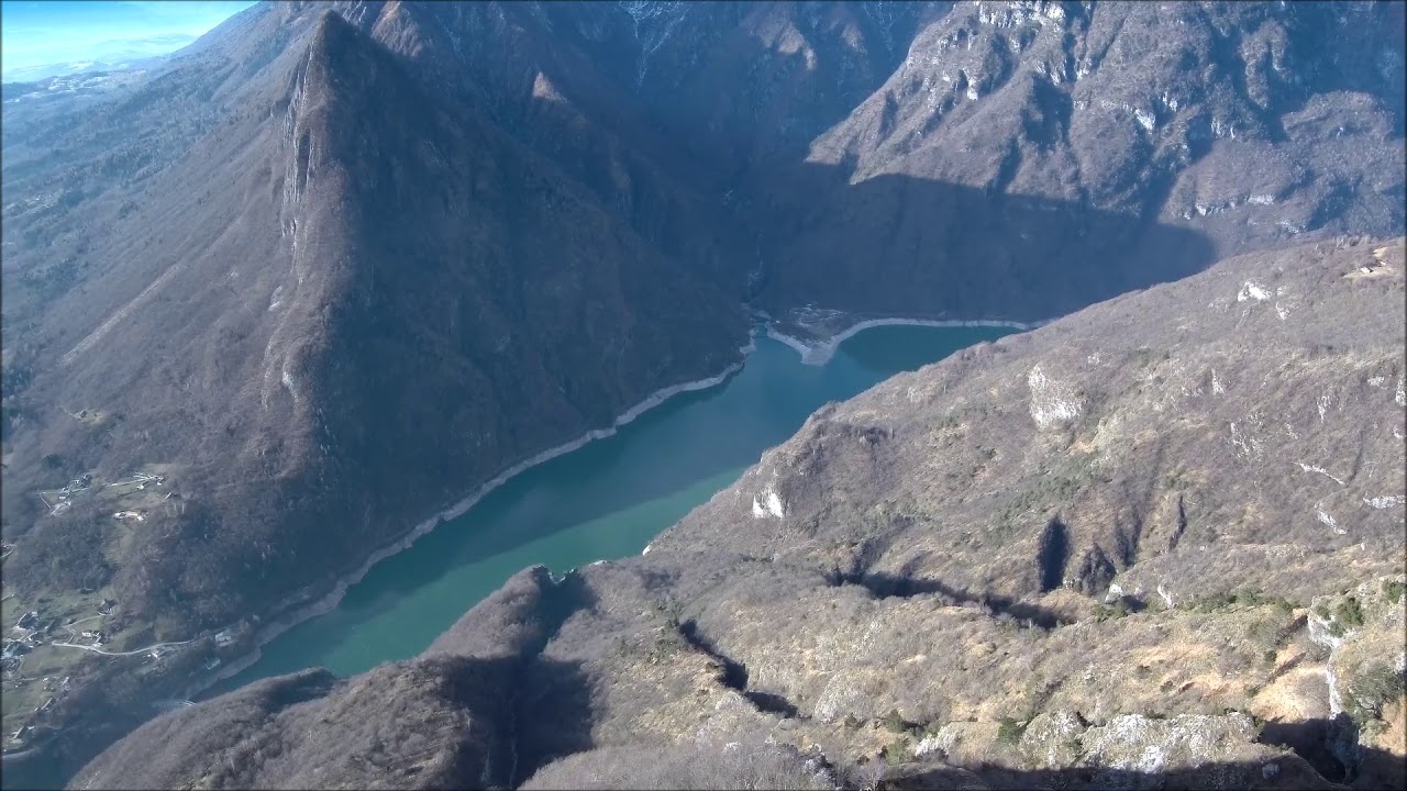 con il drone sul PIZ DE VEDANA