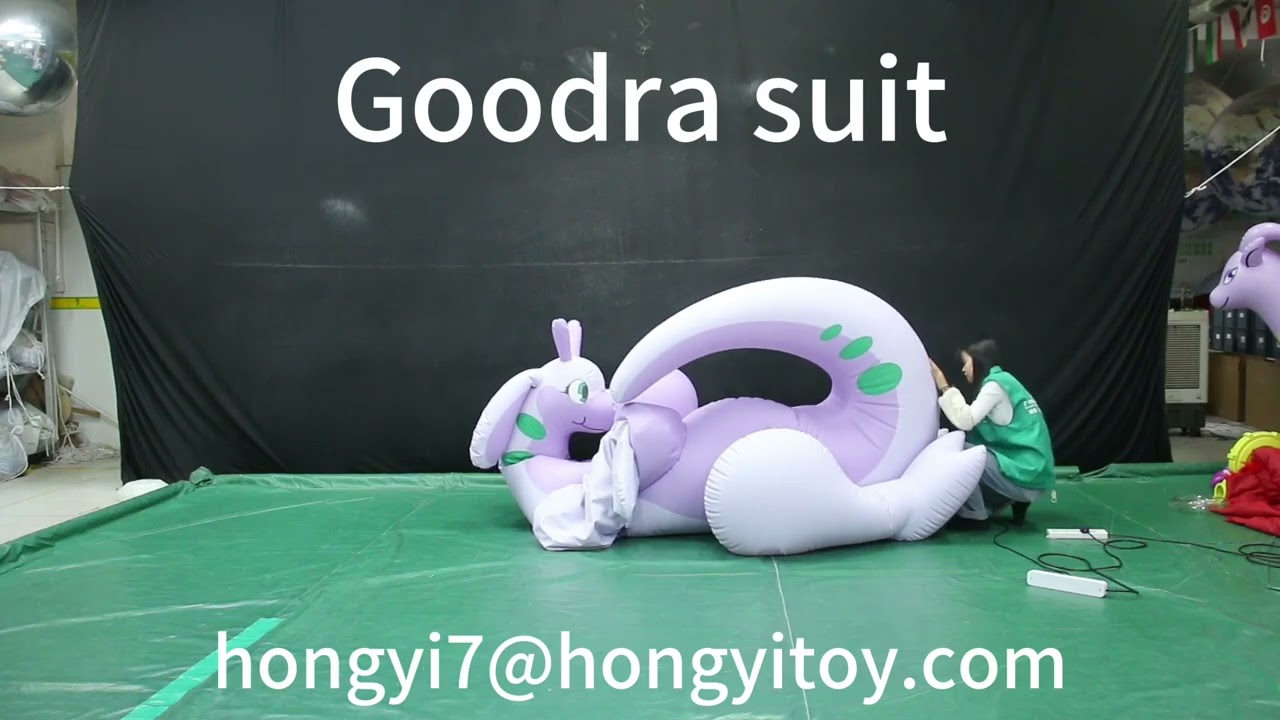 Custom Inflatable Goodra Suit With SPH Inflatable Dragon Costume Hongyi Animal Clothes for Cosplay