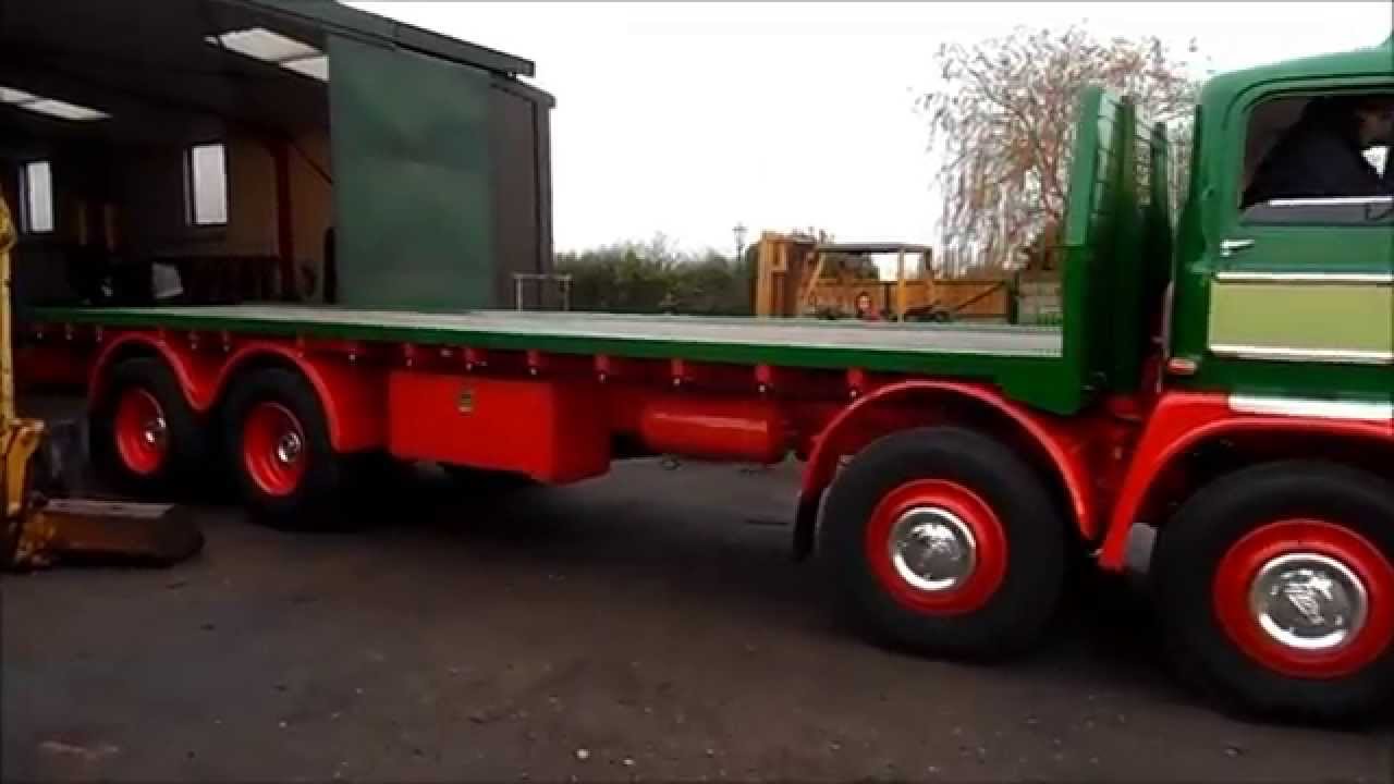 Foden S21 Two stroke. Yard test. Contains industrial language !