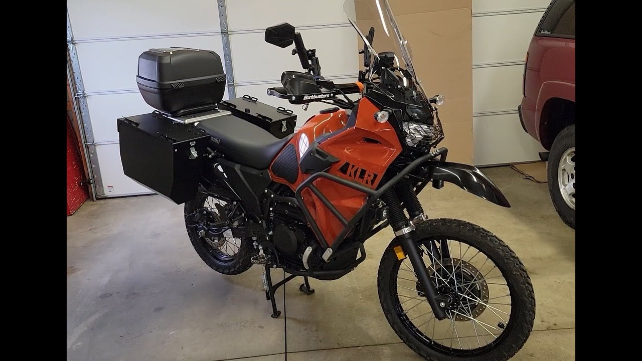 2022 KLR650 Все моды и аксессуары. (ссылки в описании).