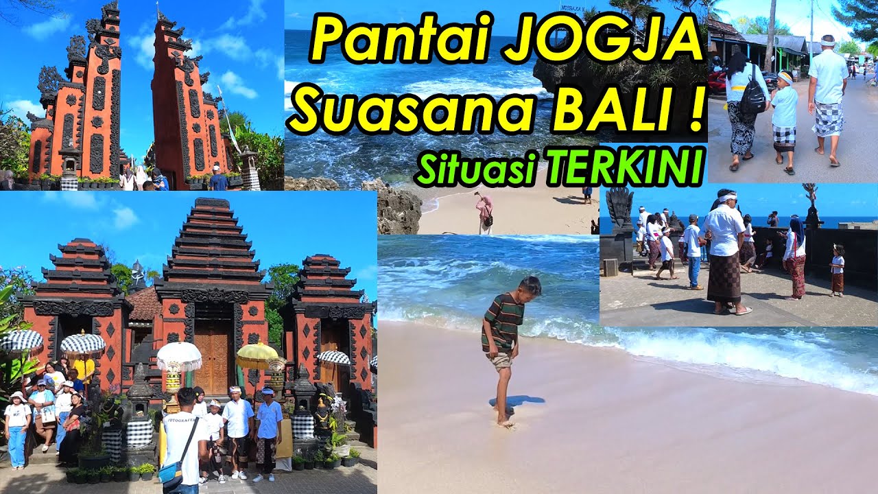 PANTAI NGOBARAN Gunung Kidul - Kondisi Wisata Jogja Terbaru