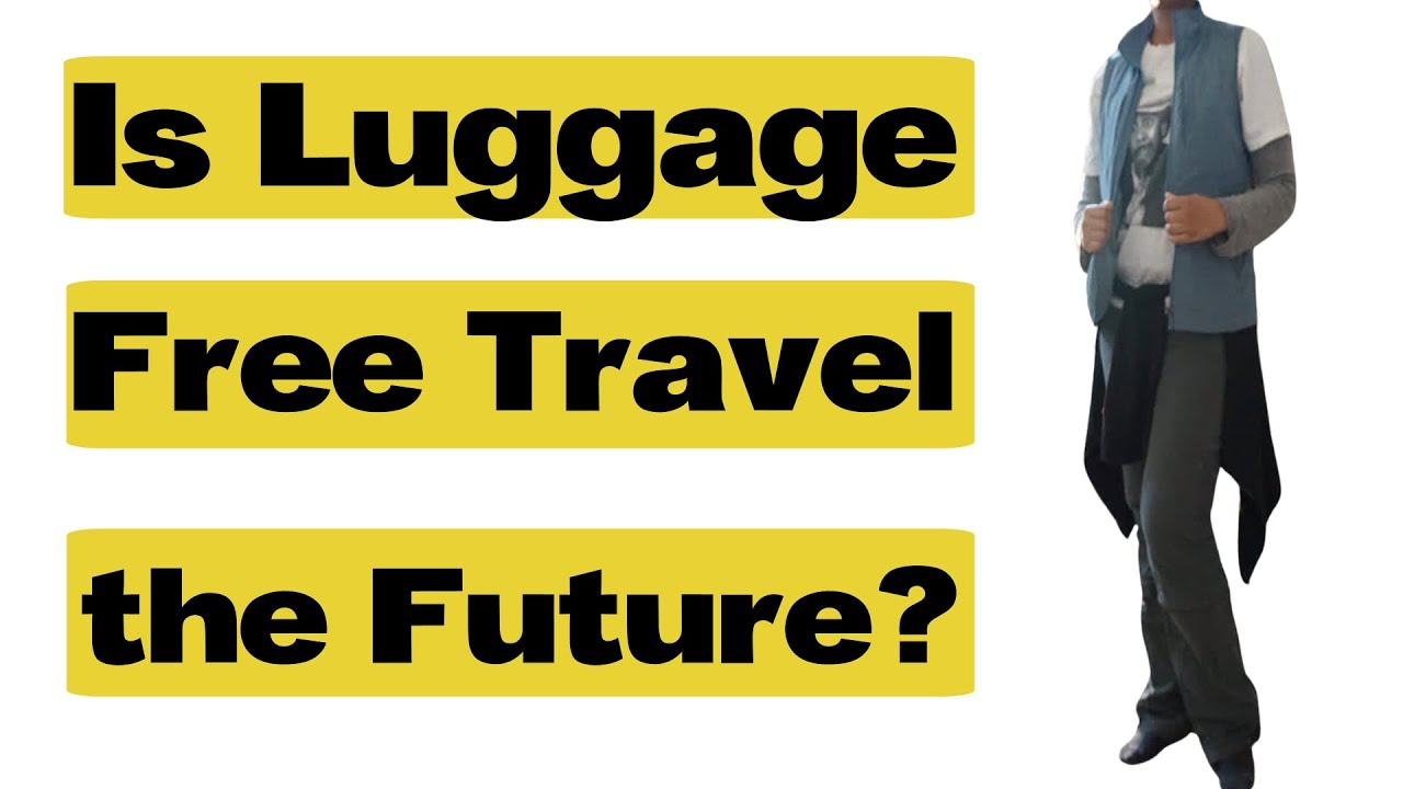 How to Travel Luggage Free | Minimalist Packing for Long Haul Flight | Hands Free Travel | No Bags