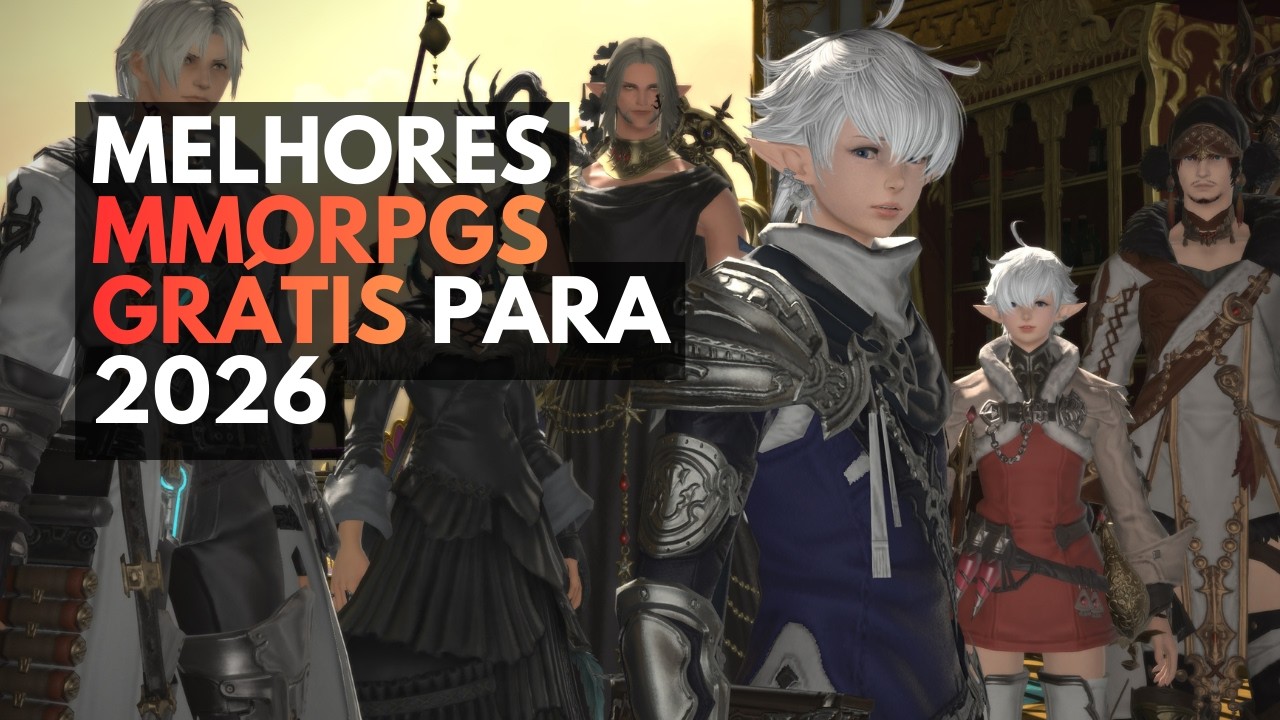 Os MELHORES MMORPGs GR&Aacute;TIS de 2026