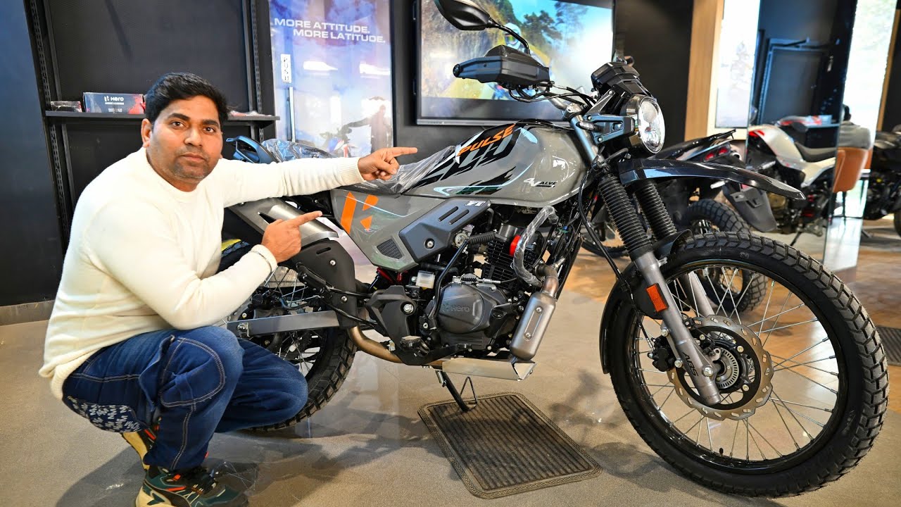 Xpulse 200 New Colour Grey 2026 ! Off Road Bike Hero Xpulse 200 !