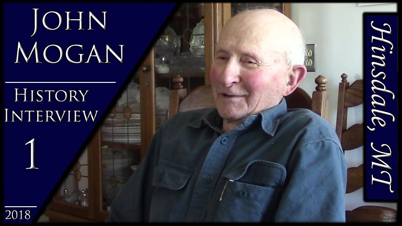 John Mogan 1 | Country School, John Valentine, and Horse Thieves | History Interview