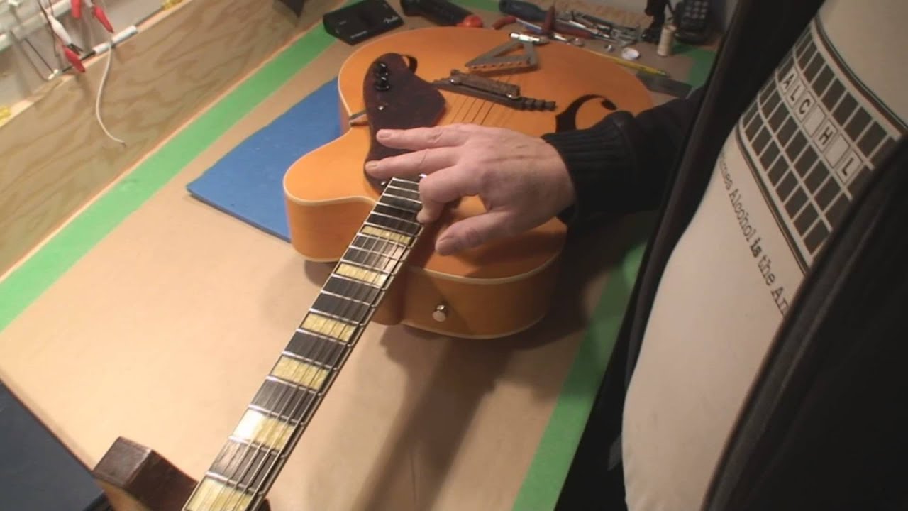 Archtop Guitar Setup