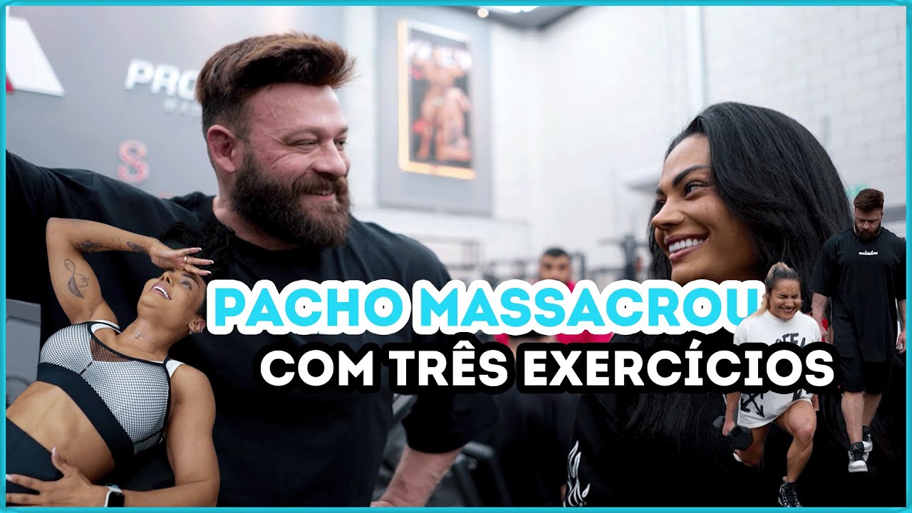 TREINO DE QUADRÍCEPS | PACHOLOK NO COMANDO!